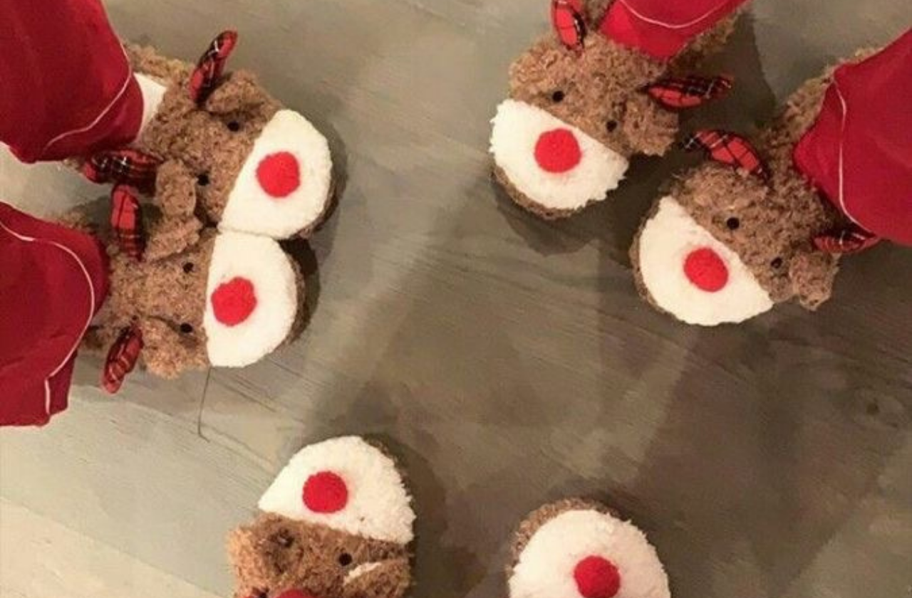 13 Cute and Comfortable Christmas Slippers Starting at 8 topsfordays